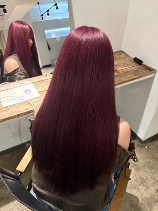 ロング カラー カラーモデル/透明感 カラー/coco🎀のヘアスタイル