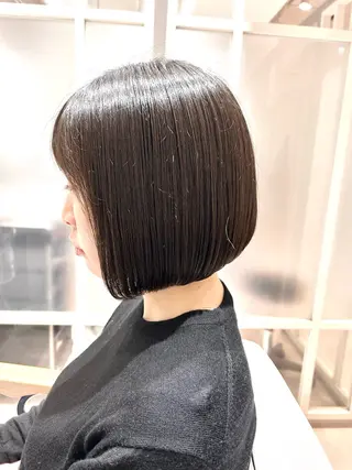 ショート 似合わせボブ🫧 丸みショート藤本のヘアスタイル