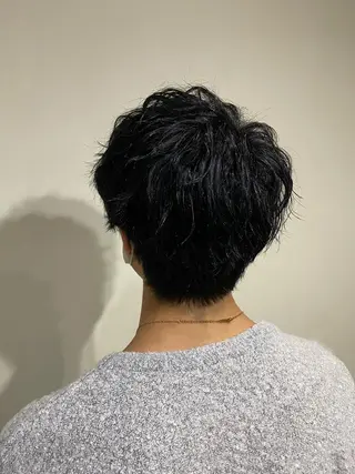カラー パーマ メンズ 再現性No.1ヘア ごーた立川のヘアスタイル