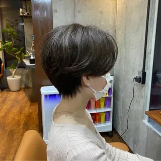 ショート 増山 大起のヘアスタイル
