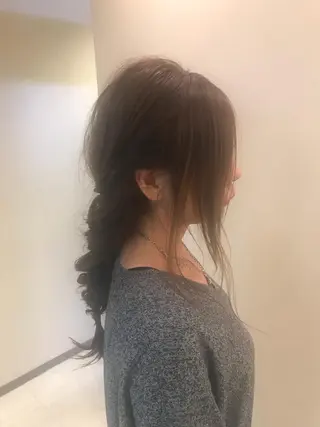 ロング 中野 大士のヘアスタイル