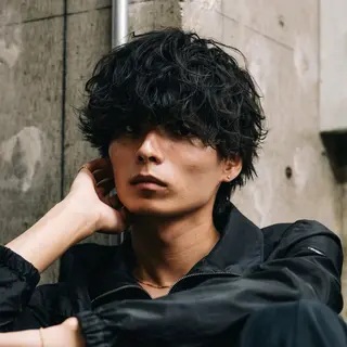 ショート パーマ メンズ 亀井隆汰/メンズ専門 パーマ/フェード可のヘアスタイル