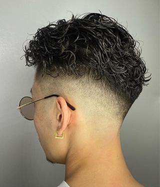 ショート パーマ 土井 康永のヘアスタイル