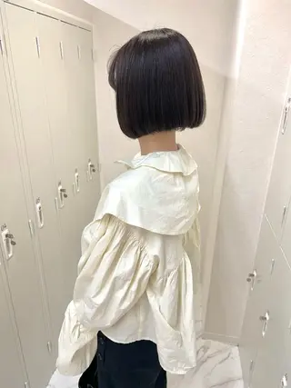 ショート カラー Saori / ボブ /顔周り/カラー🎀のヘアスタイル