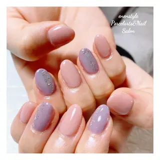 ミディアム ネイル 🐾enen style 🐾のネイルデザイン