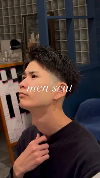 メンズ 福田 聖のヘアスタイル