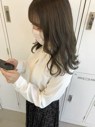 ロング カラー Saori / ボブ /顔周り/カラー🎀のヘアスタイル