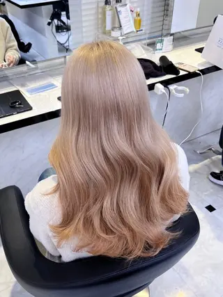 ロング カラー ヘアアレンジ 〈公式〉🕯️ BABY上野🕯️のヘアスタイル