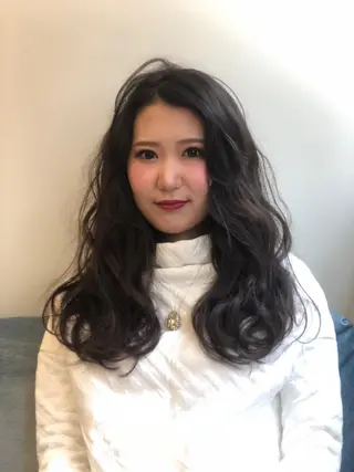 セミロング ⭐️店長　藤野 正博⭐️のヘアスタイル