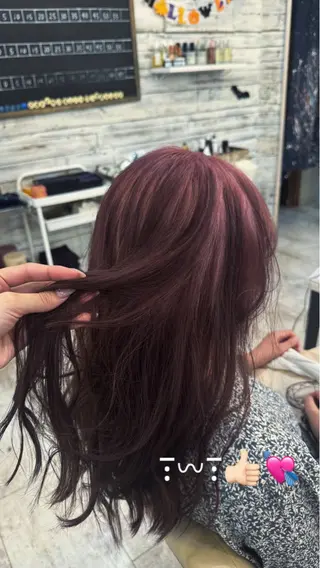 ロング カラー 𓂃plaatje koharu🫧🎀のヘアスタイル