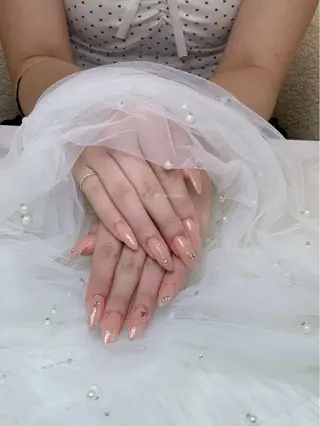 ネイル HANA 長さだしのネイルデザイン