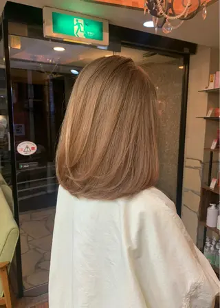 ミディアム カラー 矢野 晃平のヘアスタイル