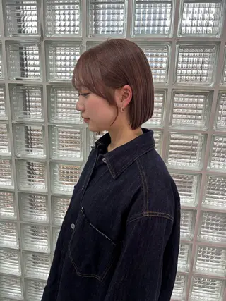 ショート カラー/カットモデル YUTOのヘアスタイル