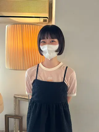 ミディアム ORe'S HAIR BE　GLaDまなみのヘアスタイル