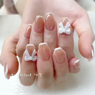 セミロング ネイルJaol 池袋のネイルデザイン