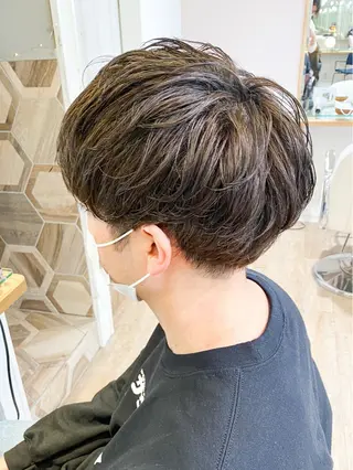 パーマ メンズ ✨カラー支持No.1 🧸ワキ カナコ🧸のヘアスタイル