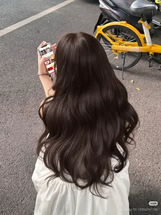 ロング カラー 🤍韓国艶ワンホン ヘアMayu🤍のヘアスタイル
