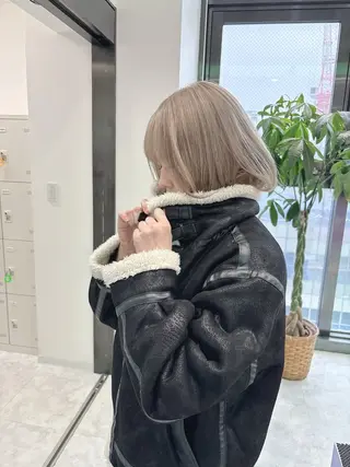 ミディアム カラー 縮毛矯正/メンズ歓迎 Ryota🌻のヘアスタイル