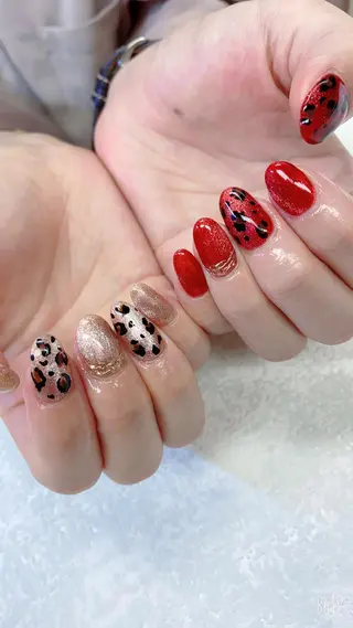 ショート JNA認定講師🌸 RIEのネイルデザイン