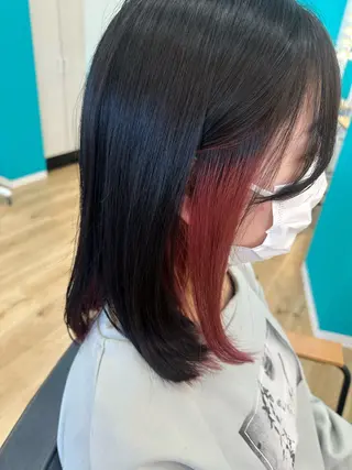 ミディアム Azule なつめのヘアスタイル