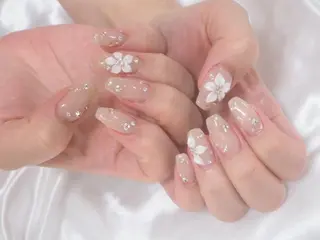 ショート 中道 彩花のネイルデザイン