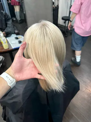 ロング カラー Lima/ブリー チ特化/心斎橋のヘアスタイル