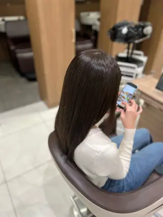 カラー ✨レイヤーカット 佐藤怜央✨のヘアスタイル