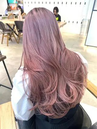 ロング 韓国ヘアメンズ・レデ ィース特化ミクのヘアスタイル