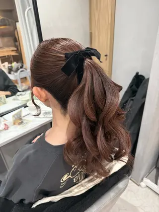 ロング ヘアセットサロン 北新地　mainoのヘアスタイル