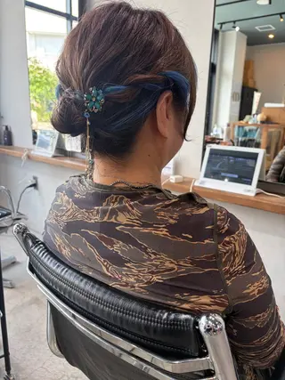 ヘアアレンジ 海老名駅🫧トレンド カラー🫧橋本小雪のヘアスタイル