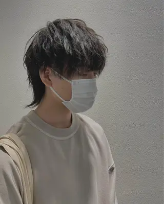 ショート パーマ メンズ スパイキーショート パーマ　具志堅　太志のヘアスタイル