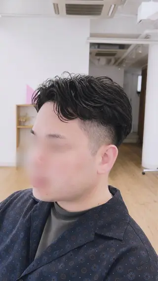 ショート パーマ メンズ Koki/ メンズヘア特化のヘアスタイル
