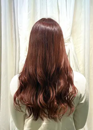 ロング カラー 🌟小出　倫花🌟 艶カラー／カットのヘアスタイル