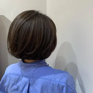 ミディアム カラー 韓国スタイル🇰🇷 annaのヘアスタイル