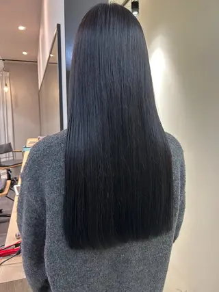 ロング カラー hubhair レイヤー/透明感のヘアスタイル
