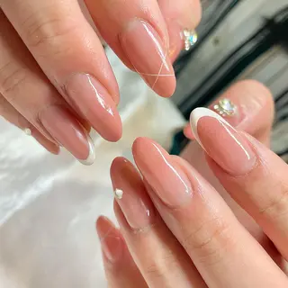 ロング カラー パーマ ヘアアレンジ メンズ キッズ ネイル マツエク・マツパ el. by Aoのネイルデザイン