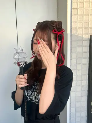 💖シールエクステ 韓国ヘアmikotoのヘアスタイル