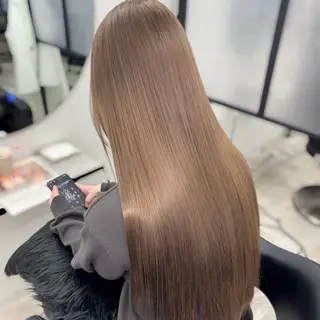 ロング カラー Ren. 🦋デザインカラーのヘアスタイル