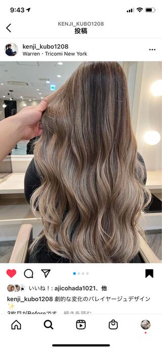 ロング TRENTE MILLEのヘアスタイル
