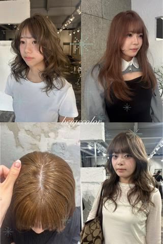 カラー 【eim】/れな /ブリーチのヘアスタイル