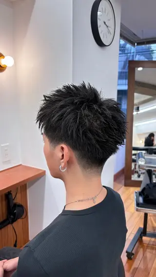 ショート メンズ メンズカット 髙橋創のヘアスタイル