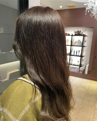 ロング カラー 水川 七海のヘアスタイル