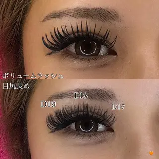 マツエク・マツパ SESUNNY セサニー KUROのマツエク・マツパデザイン