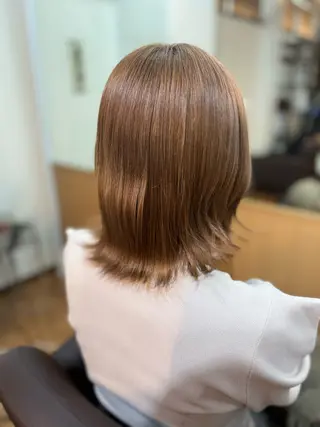 ミディアム カラー 🍒Ayana🍒 艶カラー🍒のヘアスタイル