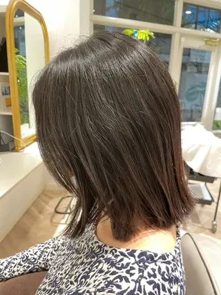 ミディアム 廣﨑 恭介のヘアスタイル