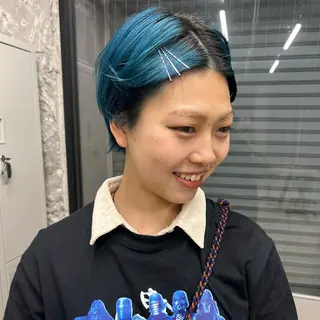 ミディアム カラー 新高円寺 Miranoのヘアスタイル