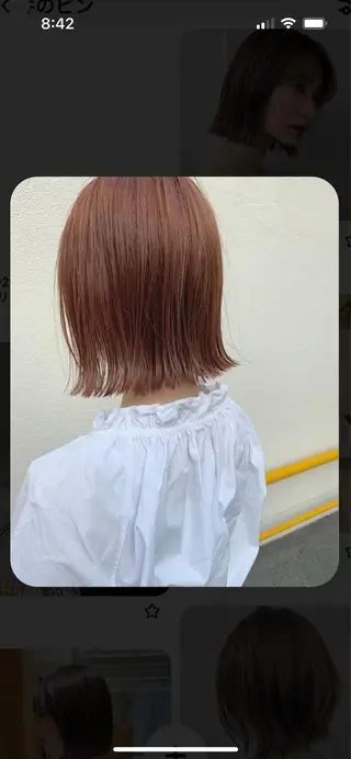 ショート ヘアアレンジ 韓国好き🇰🇷 美容師MIKUのヘアスタイル