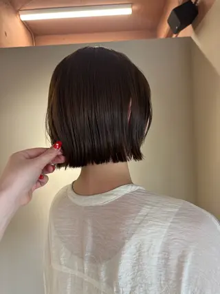 ショート カラー 木下 祐希のヘアスタイル