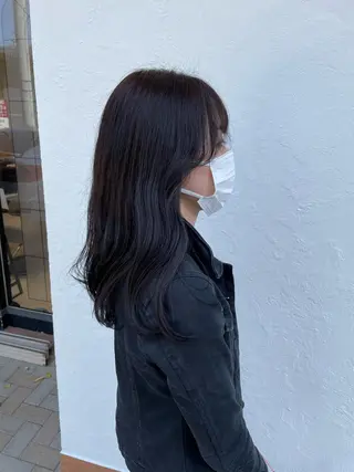 セミロング 亀川蓮 Agu hairのヘアスタイル