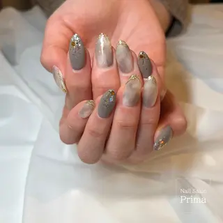 セミロング ネイル SalonPrima 西院Nail&Eyeのネイルデザイン